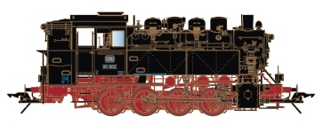 Lenz 40281-01 - 0 - Dampflok BR 81 DB-Keks, DB, Ep. III - DC-Sound